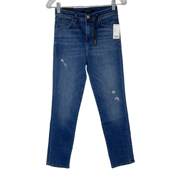 J Brand Blue Mystic Denim Skinny Jeans Size 24 Women's NEW - Picture 1 of 12